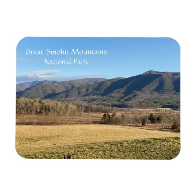 Smoky Mountain Cades Cove Magnet (Horizontal)