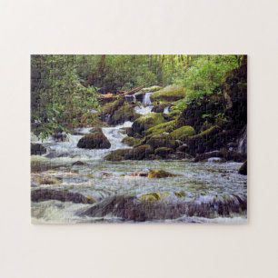 Smoky Mountain Stream - 11x14 Jigsaw Puzzle