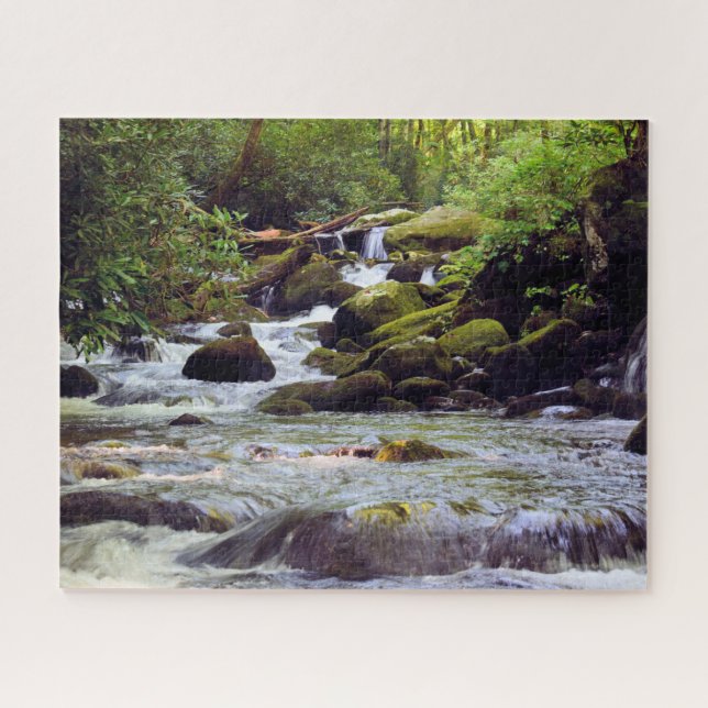 Smoky Mountain Stream  -  16x20 Jigsaw Puzzle (Horizontal)