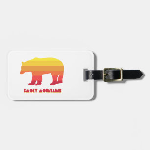 Smoky Mountains Bear Luggage Tag