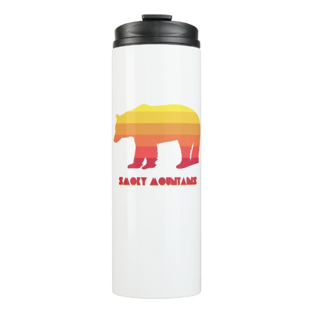 Smoky Mountains Bear Thermal Tumbler (Front)