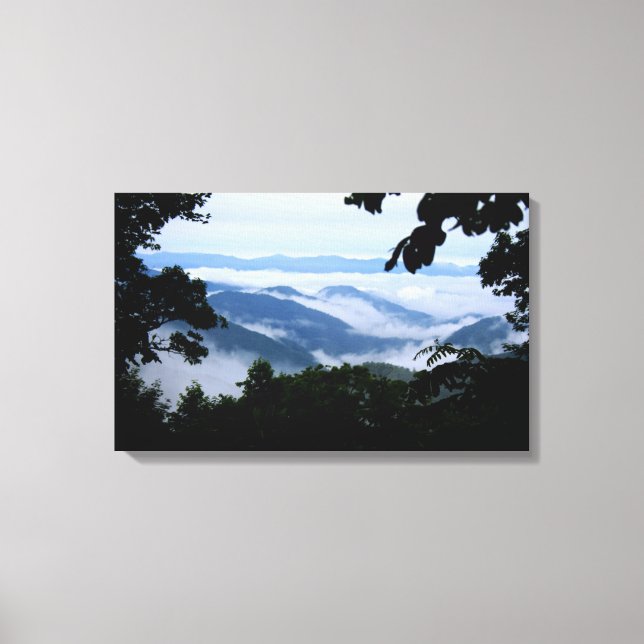 Smoky Mountains Canvas Print (Front)