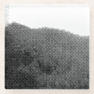 smoky mountains glass coaster
