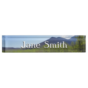 Smoky Mountains in Spring Nameplate