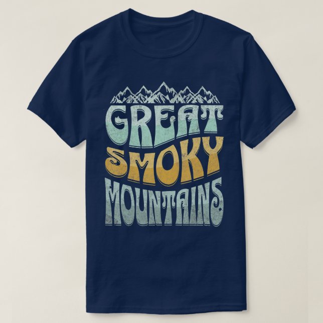 Smoky Mountains National Park  T-Shirt (Design Front)