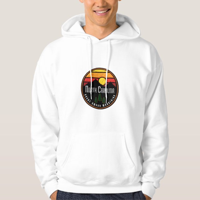 Smoky Mountains North Carolina  Hoodie (Front)