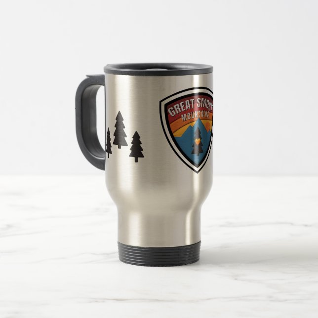Smoky Mountains   Travel Mug (Front Left)