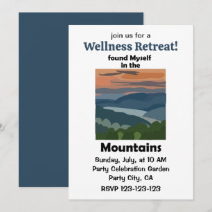Smoky Mountains Wellness Retreat Invitation