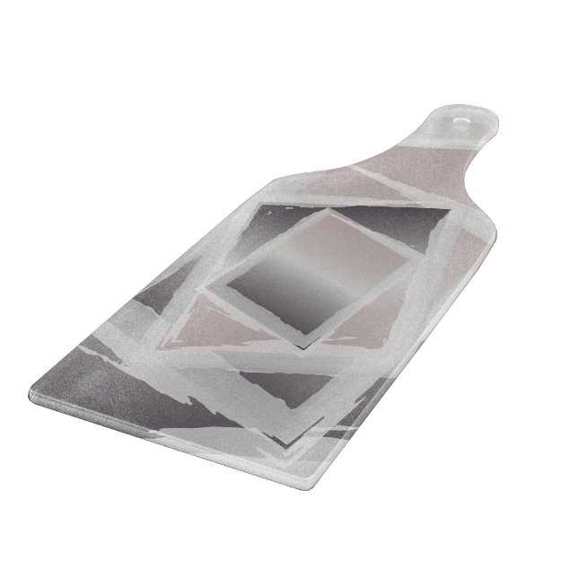 Smoky quartz grey cutting board (Corner)