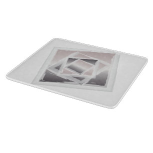 Smoky quartz grey cutting board