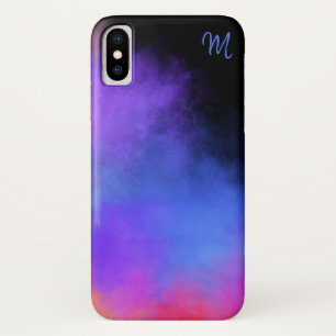 Smoky Vibrant Multicolor Monogram Phone Case