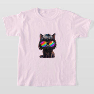 Smol Cute Funny Cat (Painting No. 3) T-Shirt