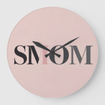 Smom Clock Gift