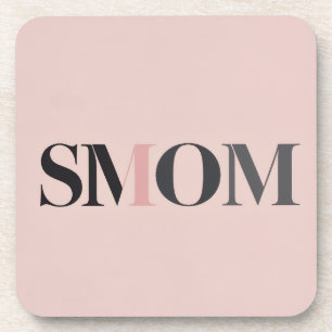 Smom Clock Gift Coaster