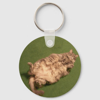 Smoochie Girl's Daily Kitty Yoga Key Ring