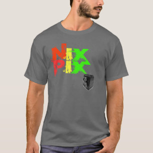 SMOOSHED NIX PIX w/ vintage camera T-Shirt