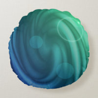 Smooth Blue And Green Colour Mix Vortex