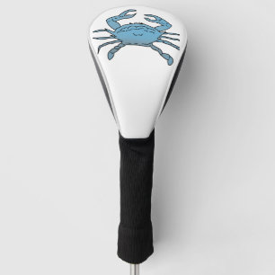 Smooth Blue Crab Golf Head Cover