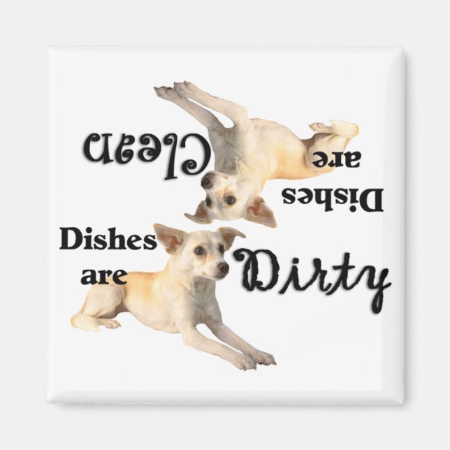 Smooth Coated Chihuahua Lovers Dishwasher Magnet (Front)