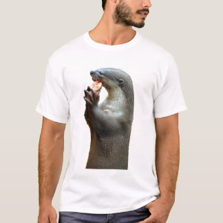 Smooth Coated Otter Eating Fish T-Shirt