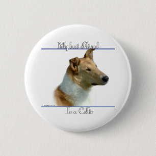 Smooth Collie Best Friend 2 - Button