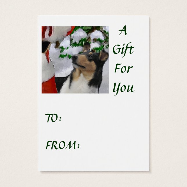 Smooth Collie Christmas Gifts (Back)