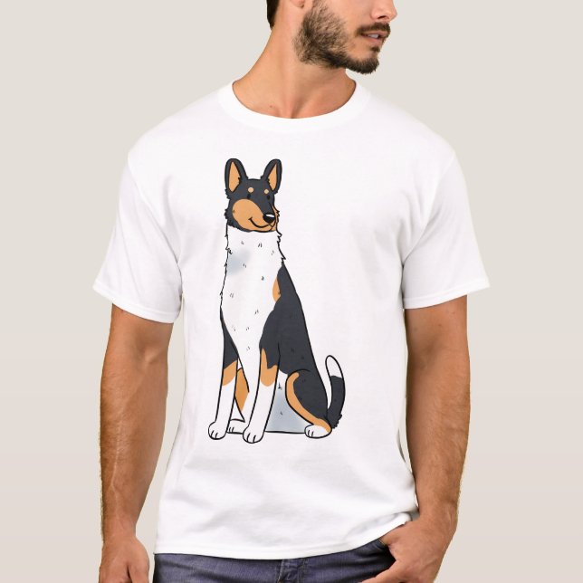 Smooth Collie Dog T-Shirt (Front)