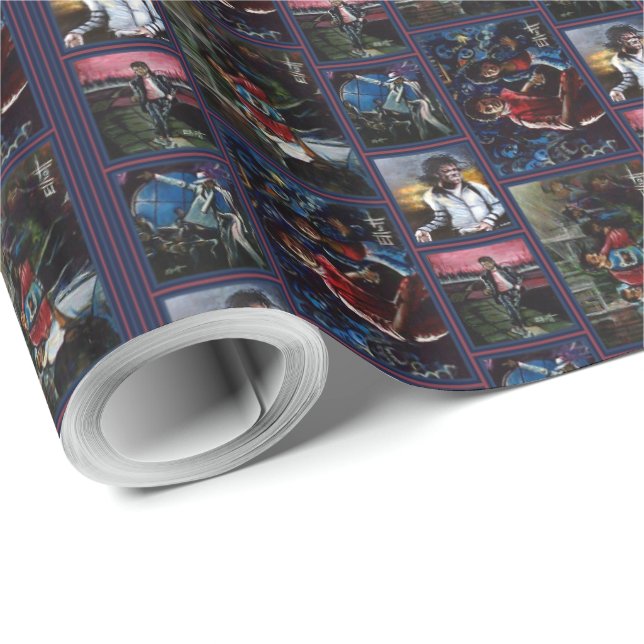 Smooth Criminal Wrapping Paper (Roll Corner)