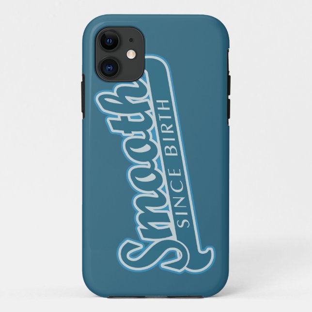SMOOTH custom iPhone case (Back)
