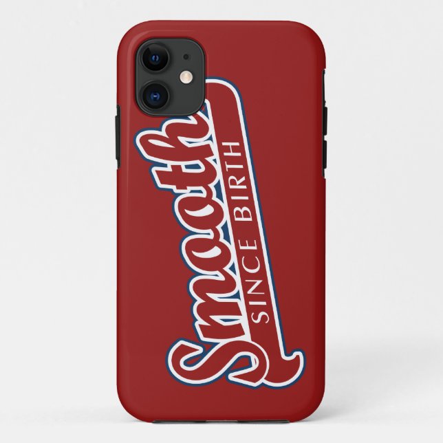 SMOOTH custom iPhone case (Back)