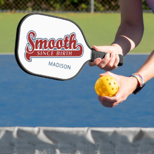 SMOOTH custom name Pickleball Paddle