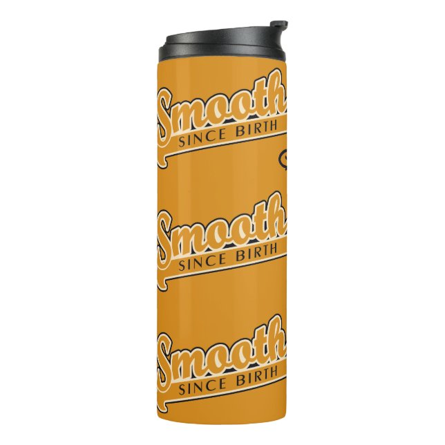 SMOOTH custom name tumbler (Rotated Left)