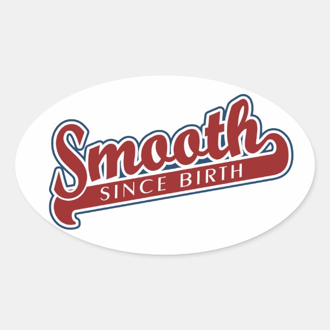 SMOOTH custom stickers (Front)
