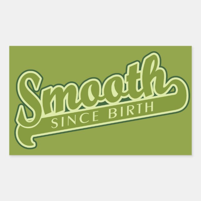 SMOOTH custom stickers (Front)