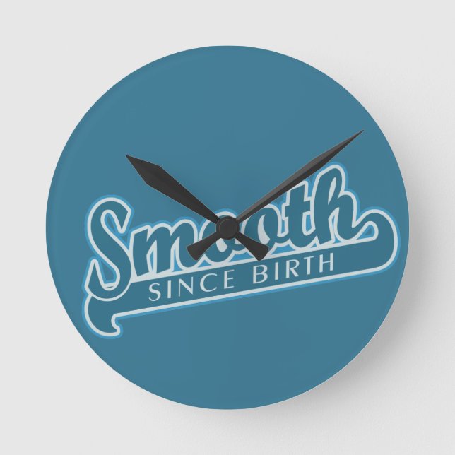 SMOOTH custom wall clock (Front)