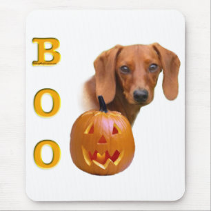 Smooth Dachshund Boo Mouse Mat