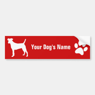 Smooth Fox Terrier スムース・フォックス・テリア Bumper Sticker