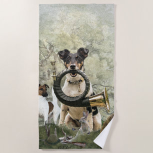 Smooth Fox Terrier    Beach Towel