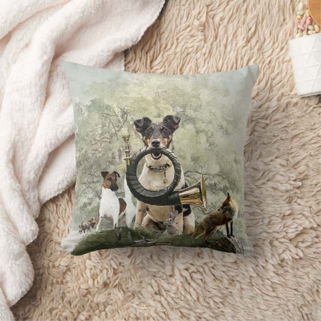 Smooth Fox Terrier  Cushion (Blanket)