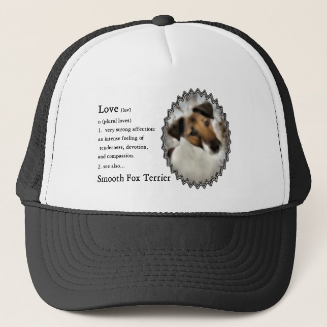 Smooth Fox Terrier Gifts Trucker Hat (Front)