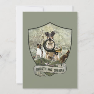Smooth Fox Terrier Invitation