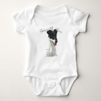 Smooth Fox Terrier Mum 2 Baby Bodysuit