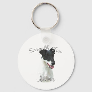 Smooth Fox Terrier Mum 2 Key Ring