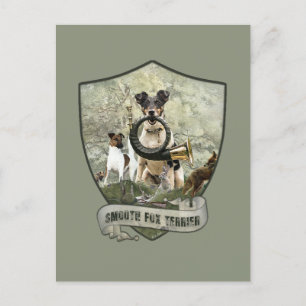 Smooth Fox Terrier Postcard