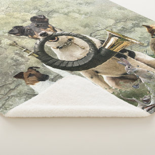 Smooth Fox Terrier     Sherpa Blanket