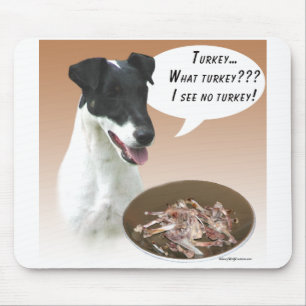 Smooth Fox Terrier Turkey Mouse Mat