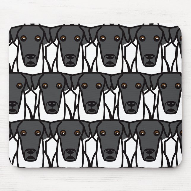 Smooth Fox Terriers Mouse Mat (Front)