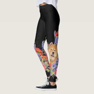 SMOOTH GARDEN PATH  -Chow  leggings