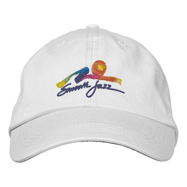 Smooth Jazz Embroidered Hat (Front)