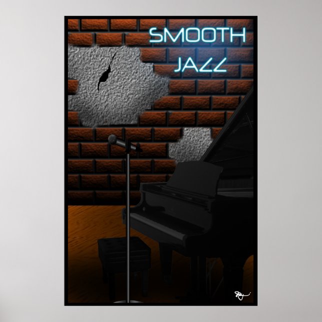 Smooth Jazz Poster (Front)